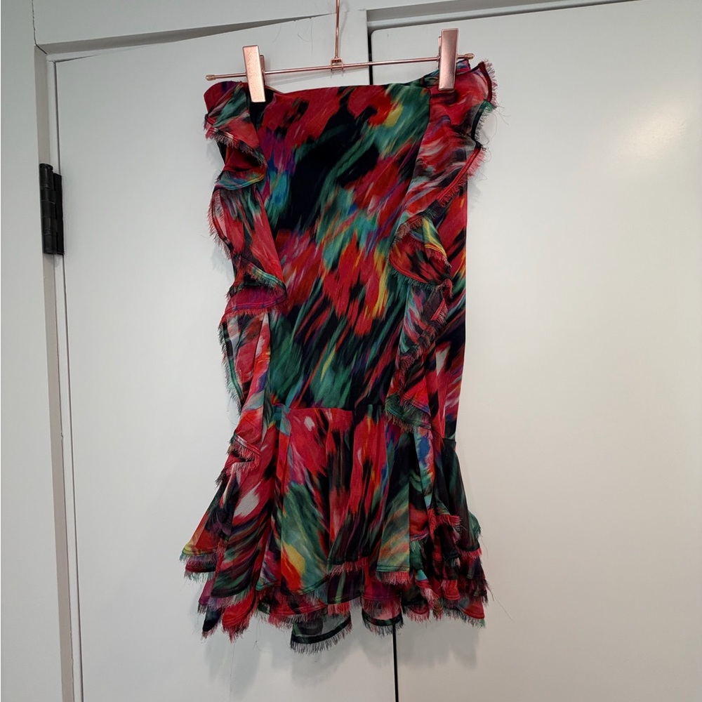 Jason Wu Multicolor Midi Skirt